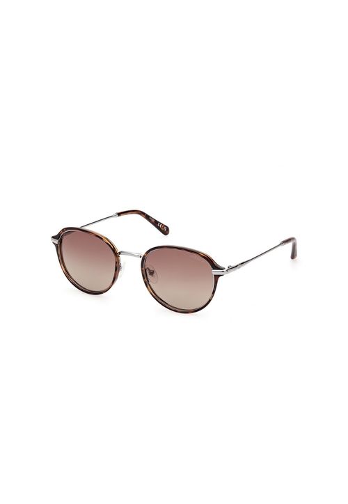 Óculos de Sol Redondo Vintage Guess Marrom