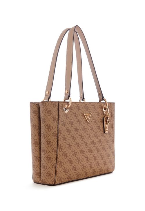 Bolsa Noelle Small Noel Tote Guess Caramelo