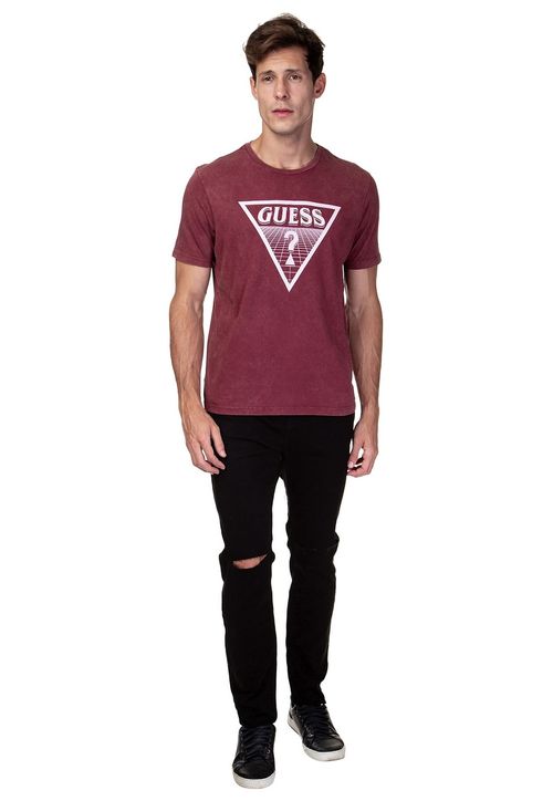 Calça Jeans Slim Tappered Guess Preto
