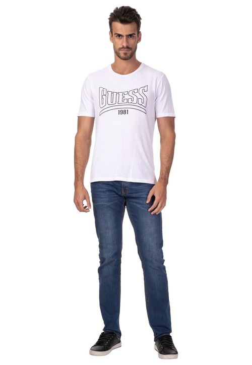Camiseta Guess Silk 1981 Branco
