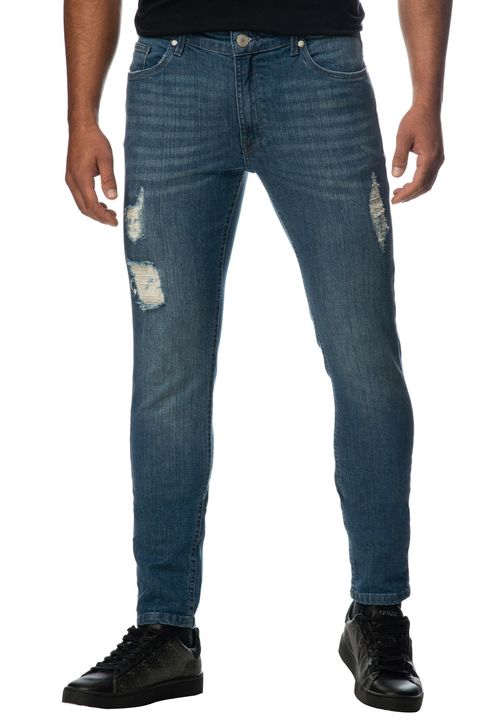 Calça Jeans Skinny Guess Azul
