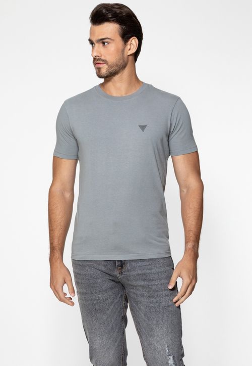 Camiseta Triângulo Emborrachado Guess Fendi