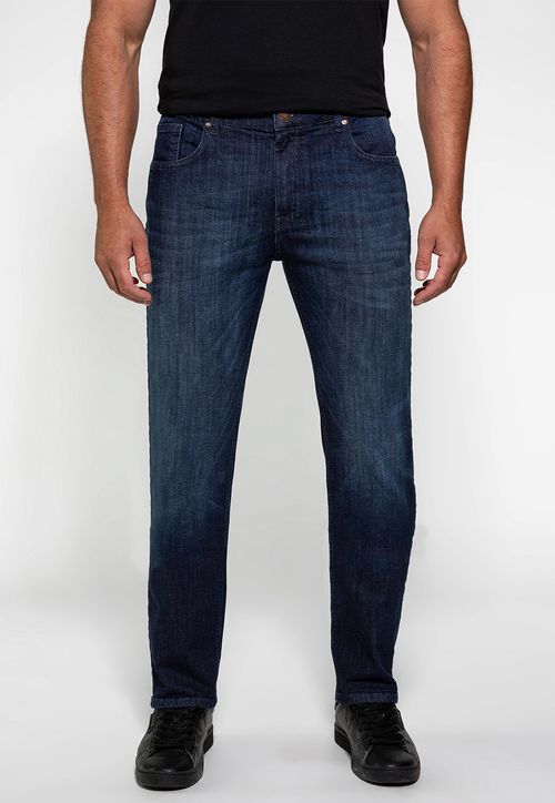 Calça Jeans Guess Slim Straight Azul Escuro