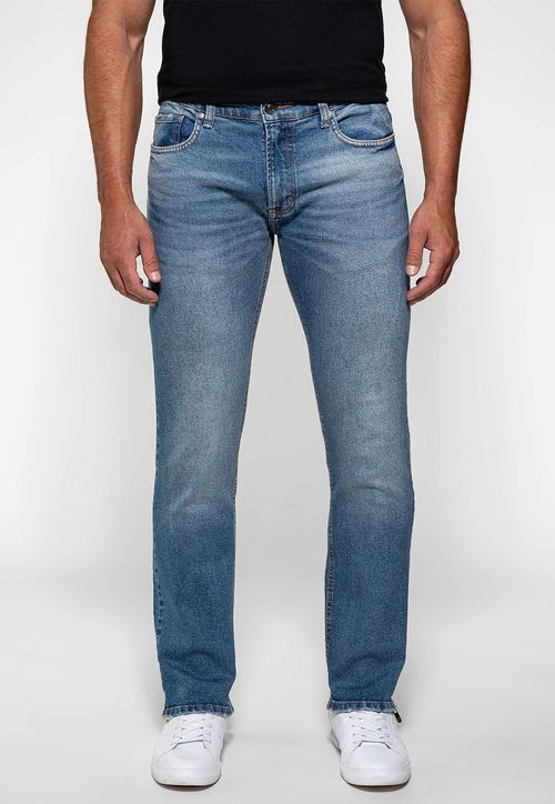 Calça Jeans Masculina Slim Straight Guess Azul Claro