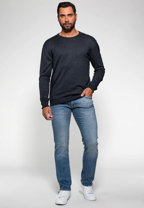 Calça Jeans Masculina Slim Straight Guess Azul Claro
