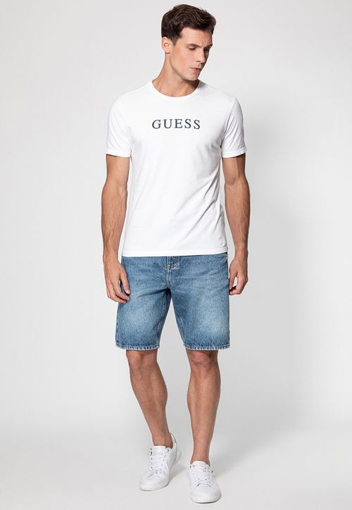 Bermuda Jeans Guess Azul