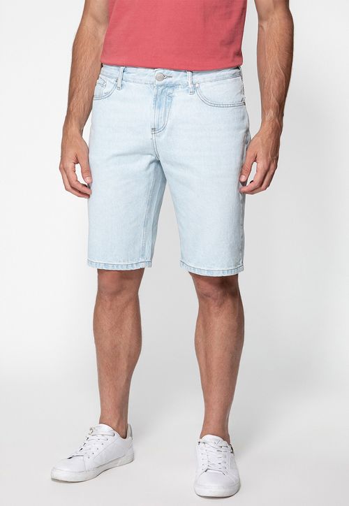Bermuda Jeans Clara Guess Azul Claro