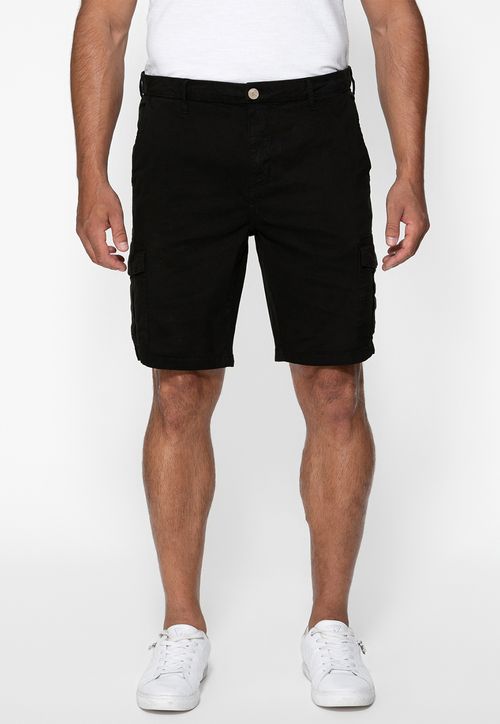 Bermuda Cargo Sarja Guess Preto