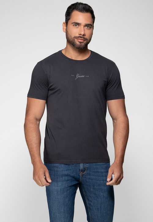Camiseta 1981 Costas Guess Preto