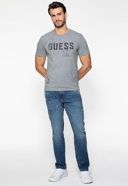 Camiseta Estampada Stamps Fendi