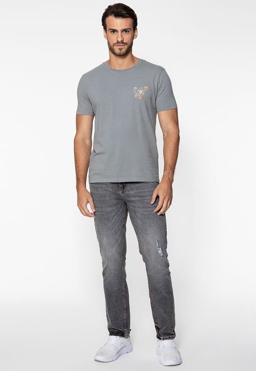 Camiseta Bordado Trust 1981 Fendi