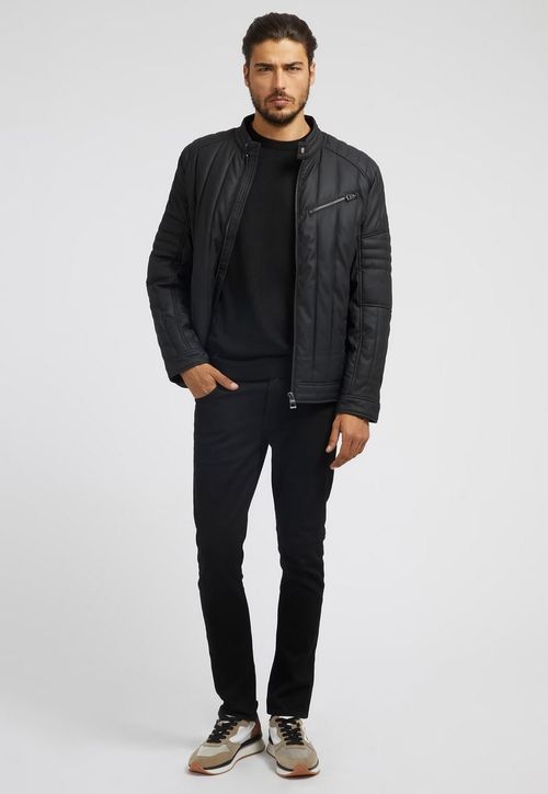 Jaqueta Matelassê Guess Preto