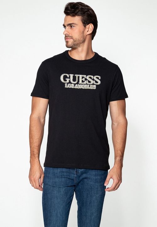 Camiseta Guess Los Angeles Preto