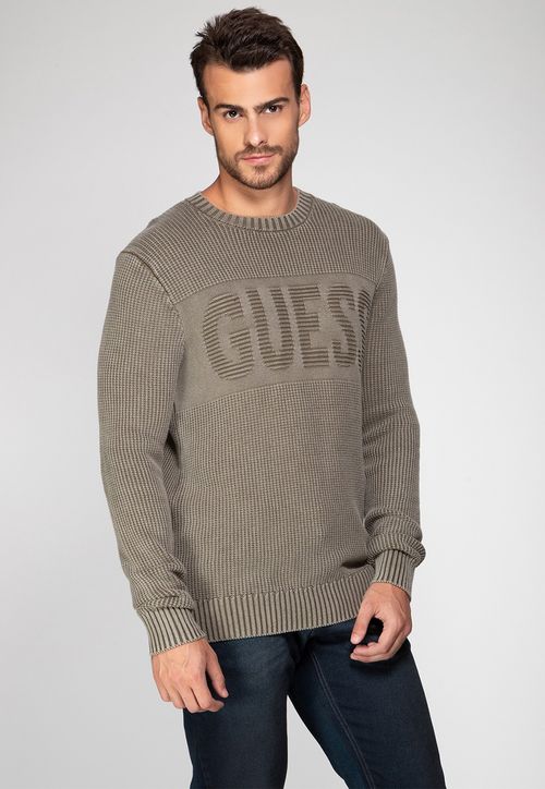 Suéter de Tricot Guess Verde