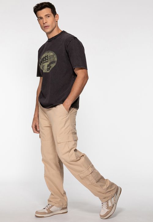 Calça Cargo Guess Originals Bege