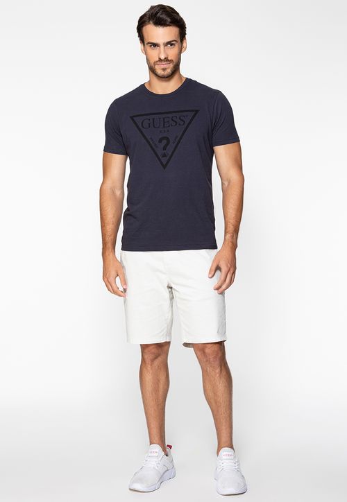 Bermuda Chino Guess Cinza Claro