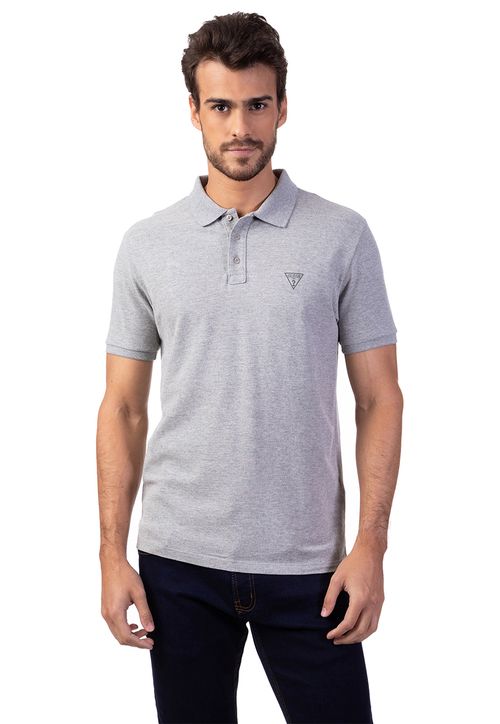 Camisa Polo Guess Basic Branco