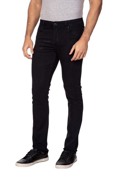 Calça Skinny Guess Azul Escuro
