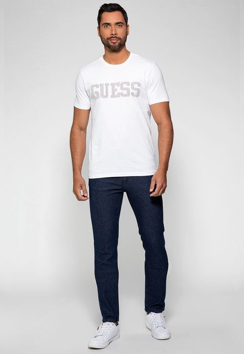 Calça Slim Straight Two Guess Azul