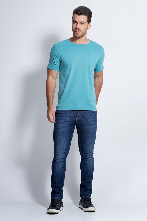Camiseta Est 1981 Guess Verde Claro