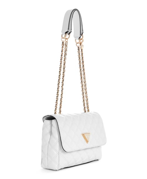 Bolsa Giully 2 Compartment Convertible Flap Branco