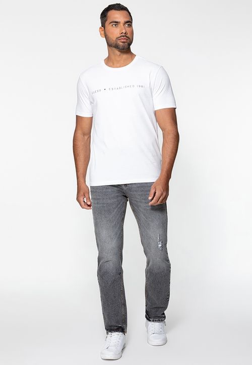 Camiseta Est 1981 Guess Branco