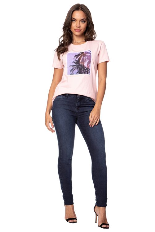 Camiseta Always Dream Guess Rosa Pink