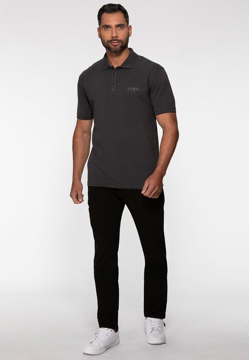Calça Sarja Slim Preto