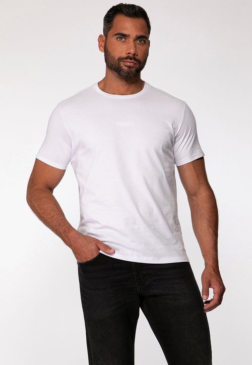 Camiseta Guess Bordado Pq Centro