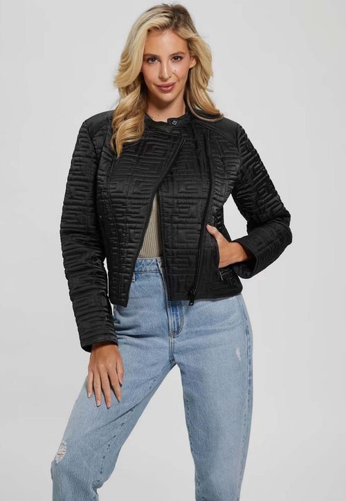 Casaco Matelassê Guess Preto