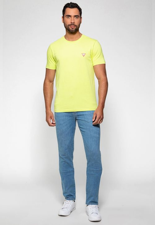 Camiseta Guess Triangulo Original Pq Verde