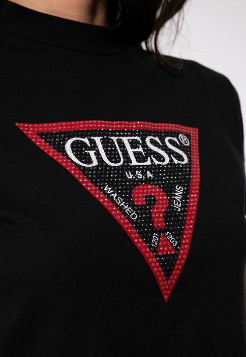 Cropped Logo Hotfix Preto