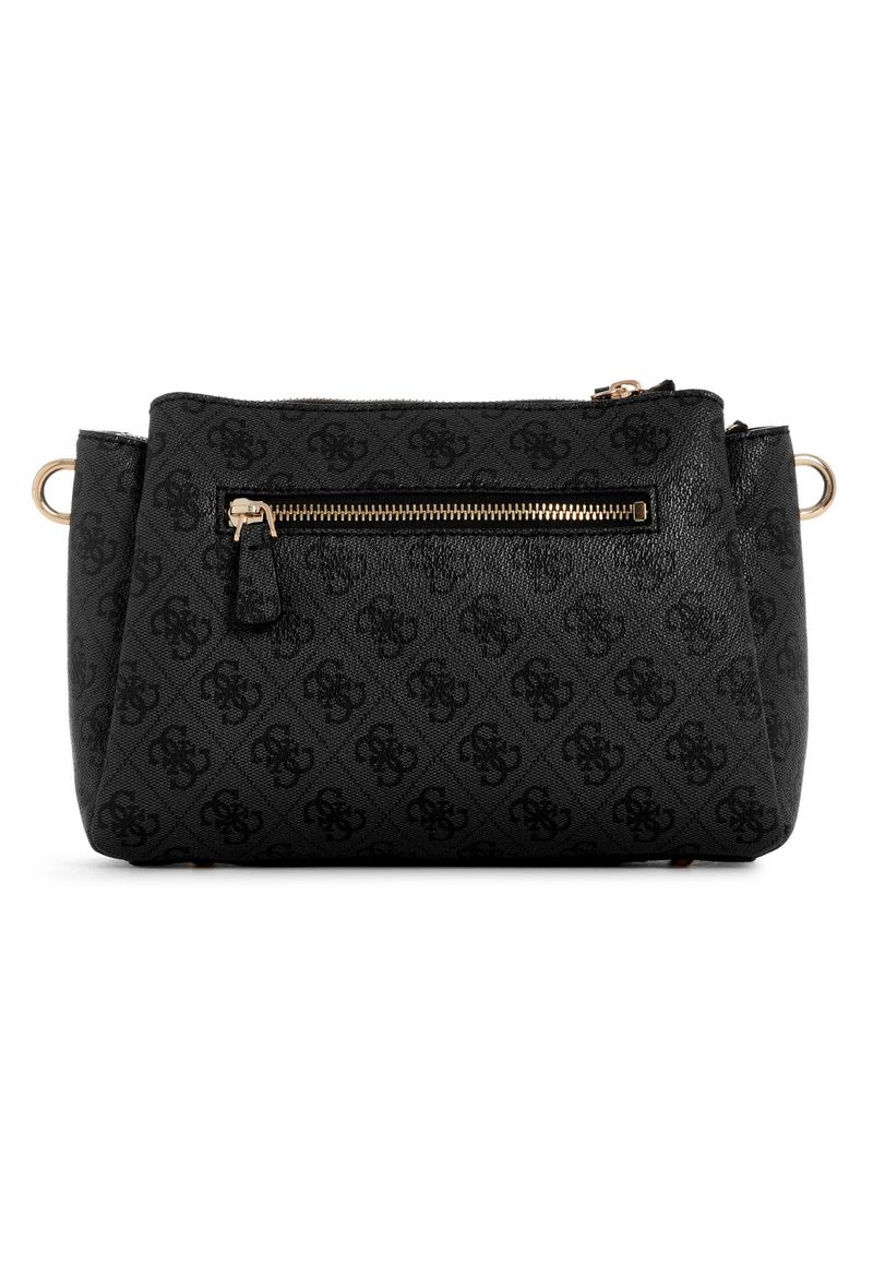 Bolsa Noelle Transversal Tri Compartment Preto - GuessBrasil