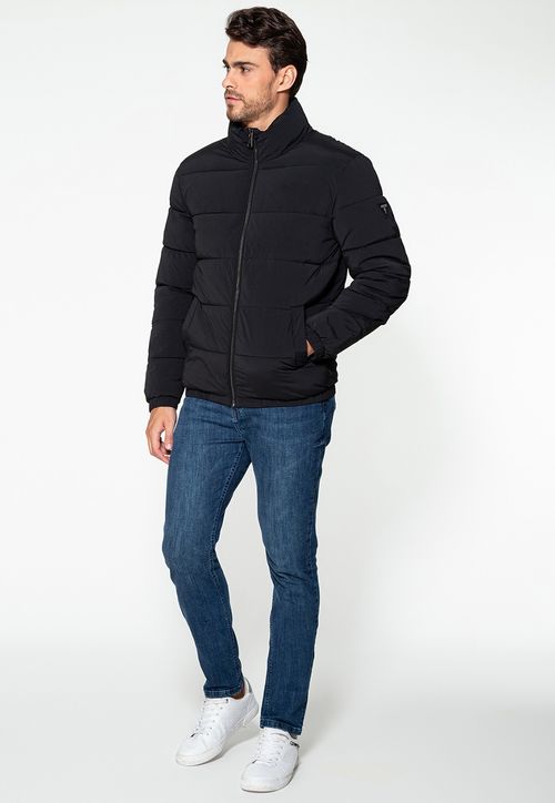 Jaqueta Puffer Eco Preto