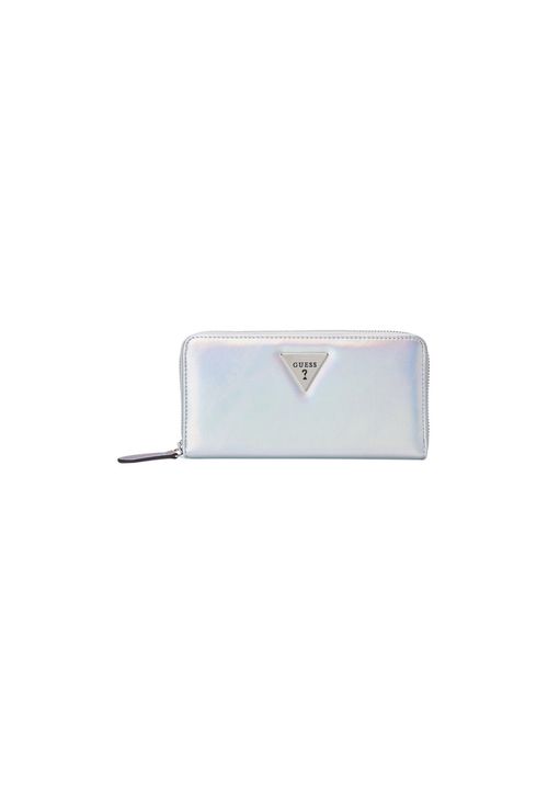 Carteira Lathan Slg Medium Zip Around Prata