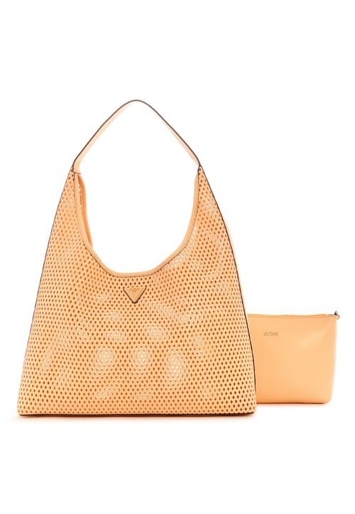 Bolsa Vikky Hobo Guess Laranja Claro