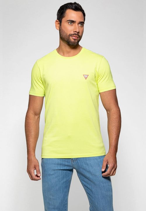 Camiseta Guess Triangulo Original Pq Verde