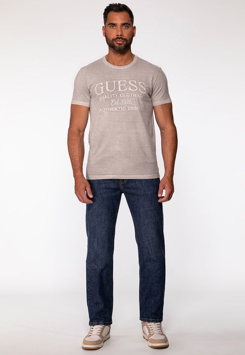 Calça Jeans Regular Straight Azul