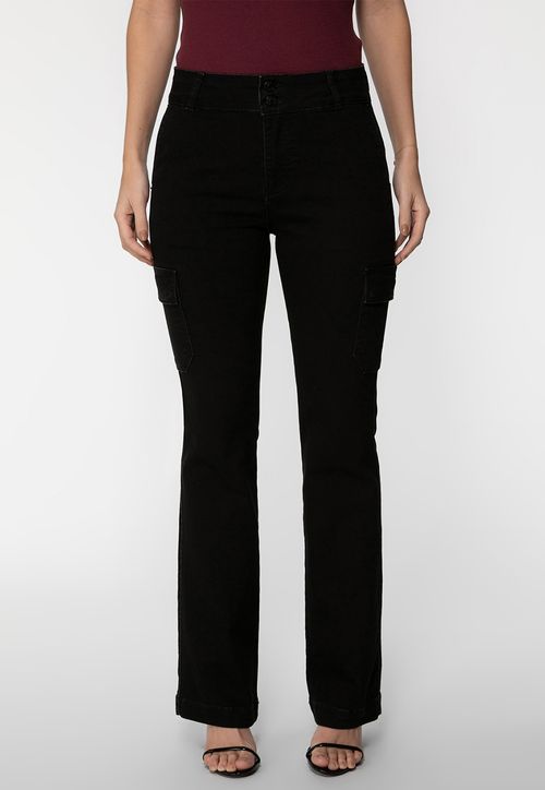 Calça Jeans Guess Cargo Preto