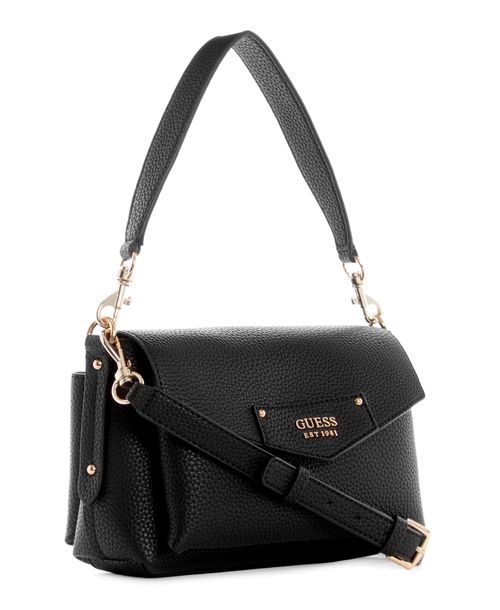 Bolsa Eco Brenton Flap Shoulder Bag Preto