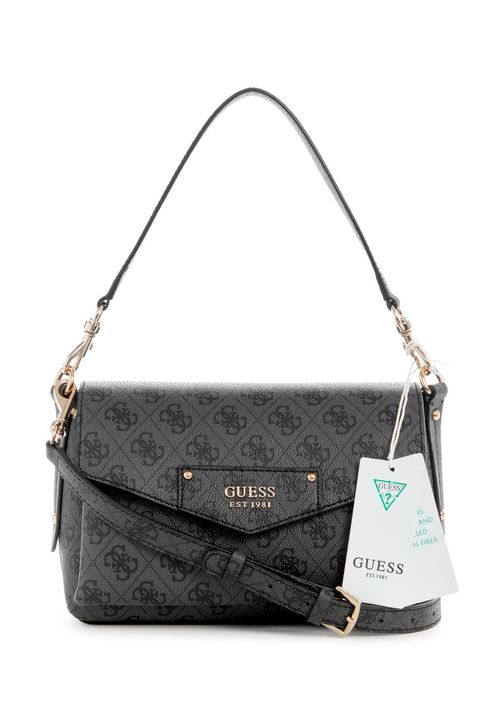 Bolsa Eco Brenton Flap Shoulder Bag Preto