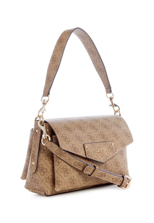 Bolsa Eco Brenton Flap Shoulder Bag Bege