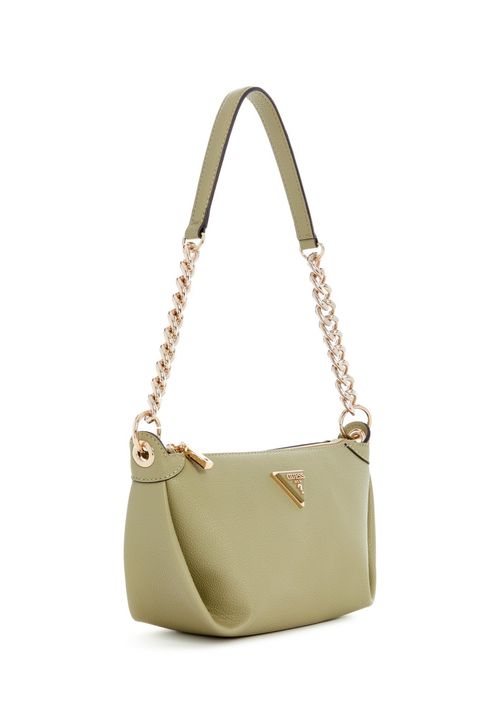 Bolsa Meridian Top Zip Shoulder Bag Verde Claro