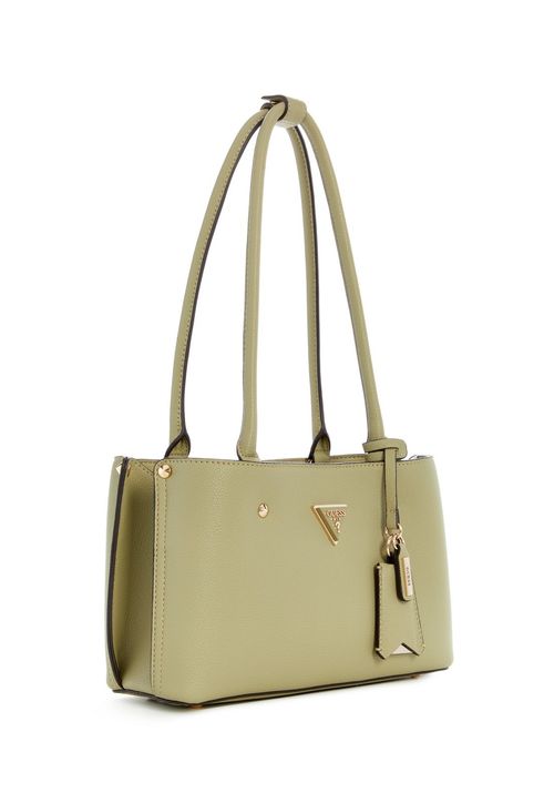 Bolsa Meridian Shoulder Satchel Verde Claro