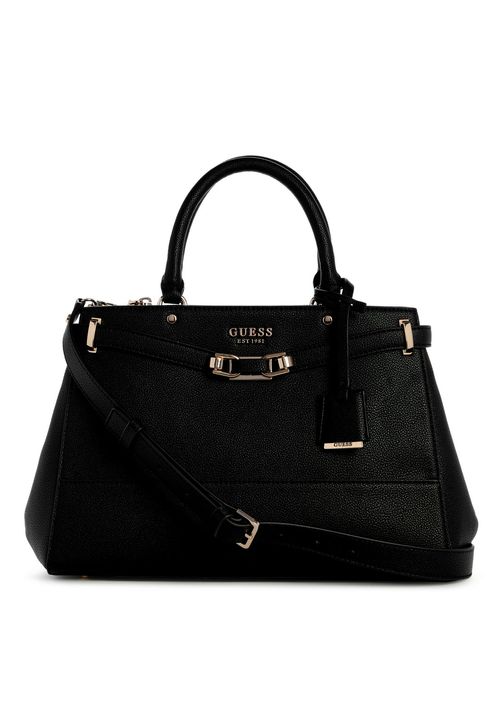 Bolsa Silvye Luxury Satchel Preto