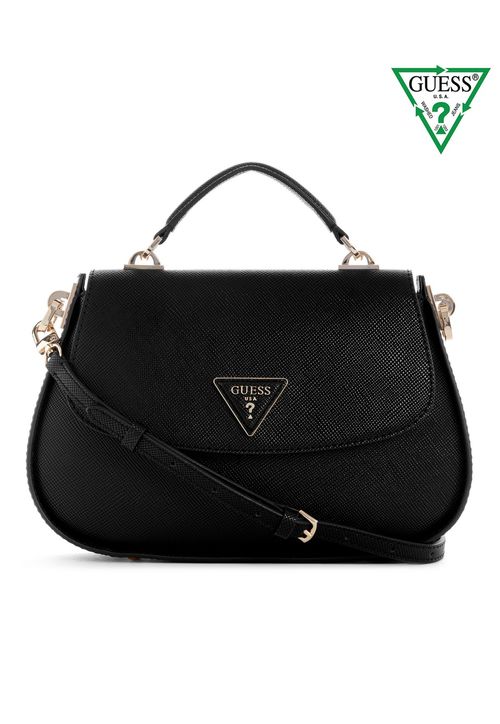 Bolsa de Mão Eco Jazlynn Flap Preto