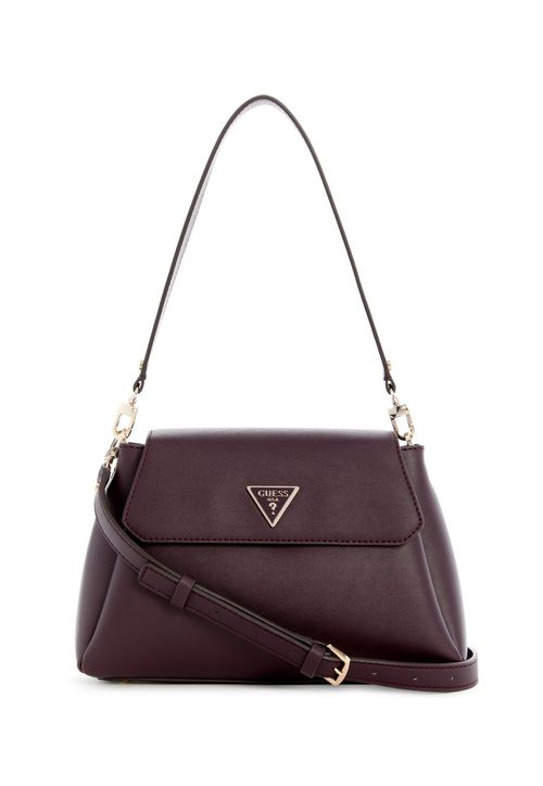 Bolsa Sora Girlfriend Flap Shoulder Bag Roxo