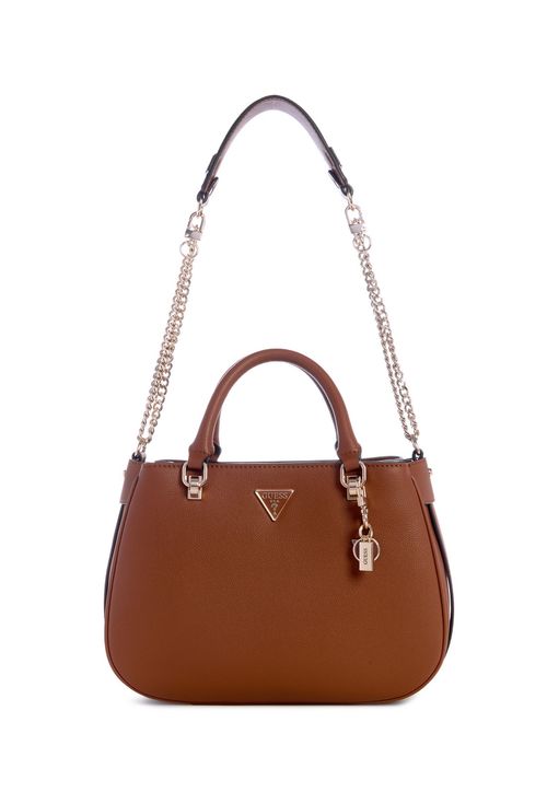 Bolsa Fedora Shoulder Satchel Marrom