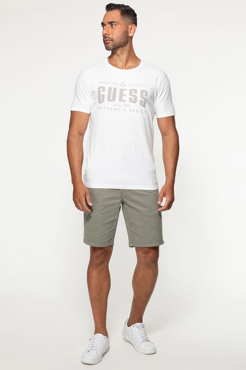Camiseta Guess American Tradition Branco