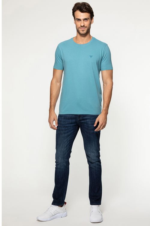 Calça Jeans Skinny Azul Escuro